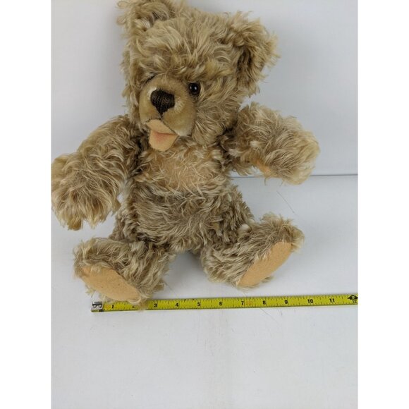Steiff Zotty Mohair Plush Teddy Bear 11" Jointed Vintage Collectible No Tag - Picture 9 of 11